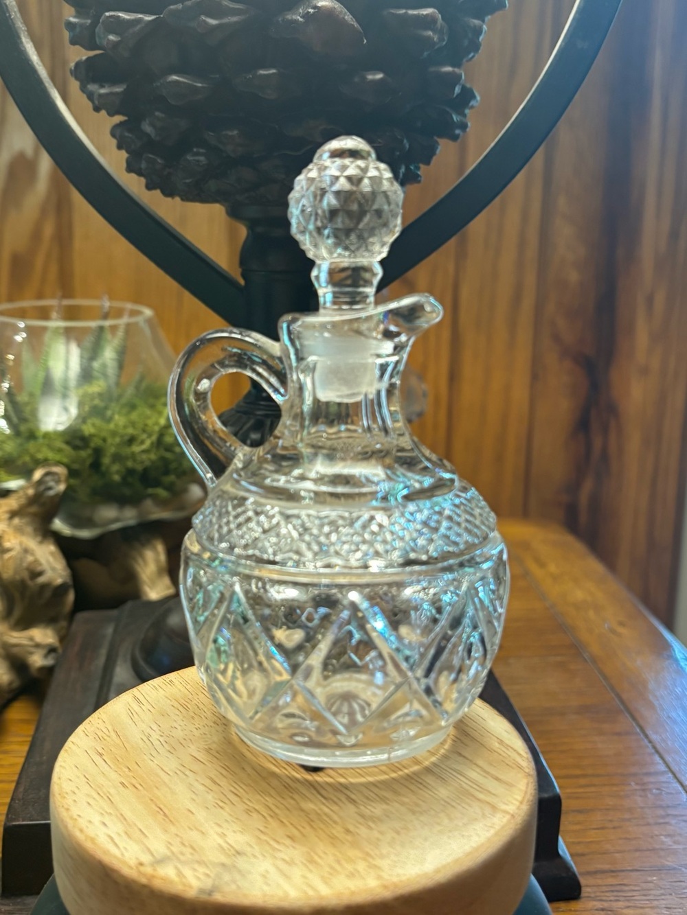 Imperial Glass Cape Cod Cruet With Stopper